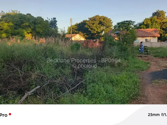 Residential Stand for Sale in Selbourne Park, Bulawayo