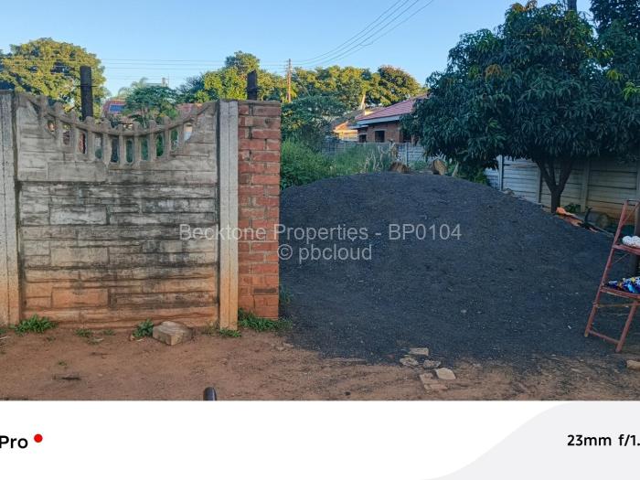 Residential Stand for Sale in Selbourne Park, Bulawayo