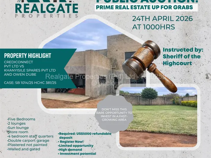 House for Sale in Bulawayo City Centre, Bulawayo