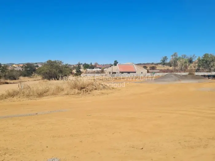 Residential Stand for Sale in Willsgrove, Bulawayo