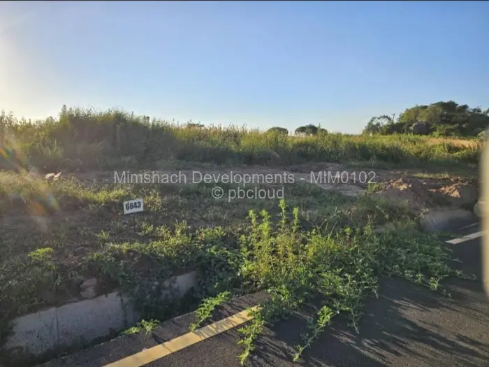 Residential Stand for Sale in Spitzkop, Harare