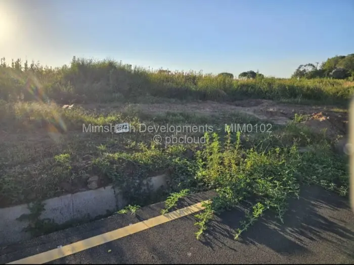 Residential Stand for Sale in Spitzkop, Harare
