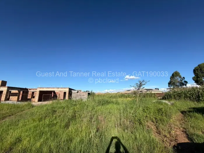 Residential Stand for Sale in Sandton Park, Harare