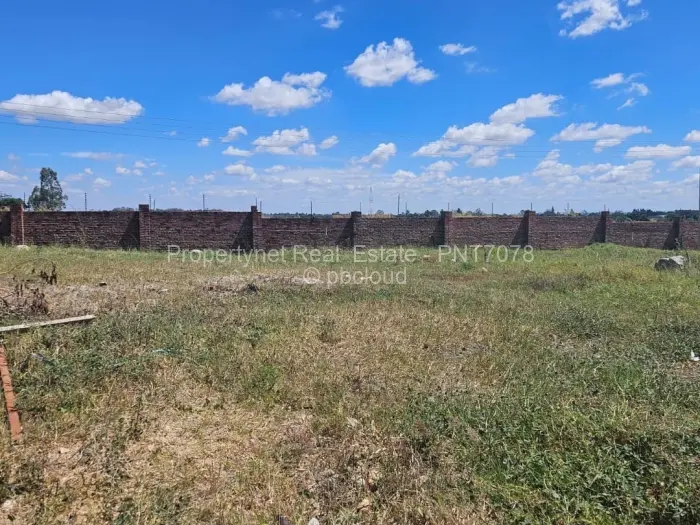 Residential Stand for Sale in Arlington, Harare