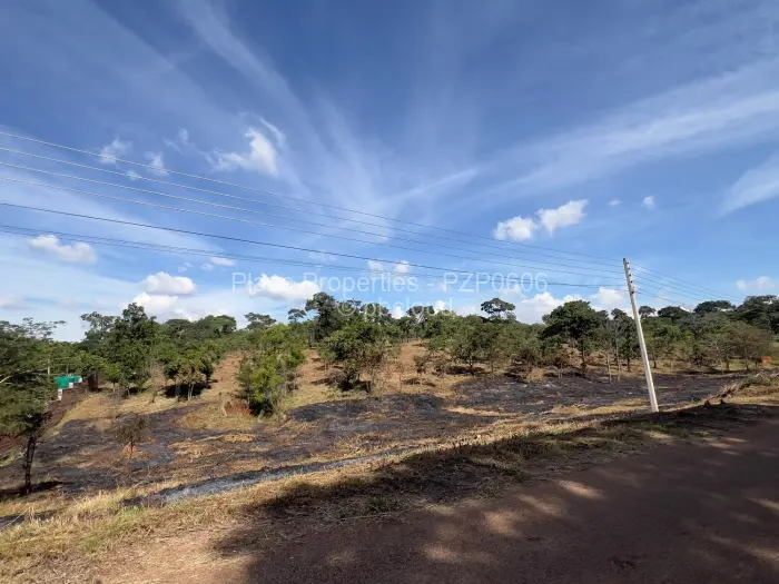 Residential Stand for Sale in Shawasha Hills, Harare