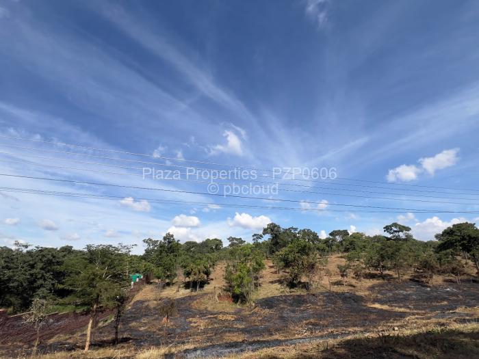 Residential Stand for Sale in Shawasha Hills, Harare