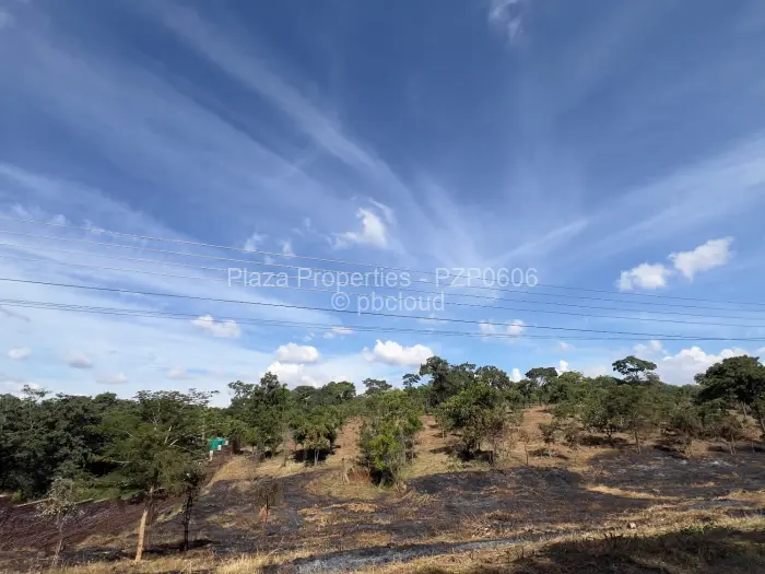 Residential Stand for Sale in Shawasha Hills, Harare