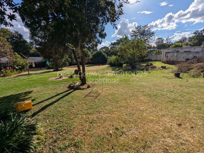 Residential Stand for Sale in Greendale, Harare
