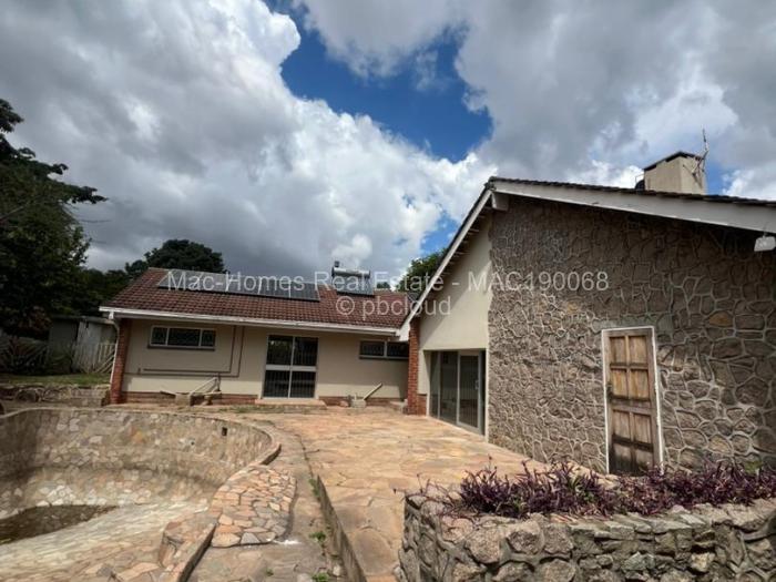 6 Bedroom House to Rent in Greendale, Harare