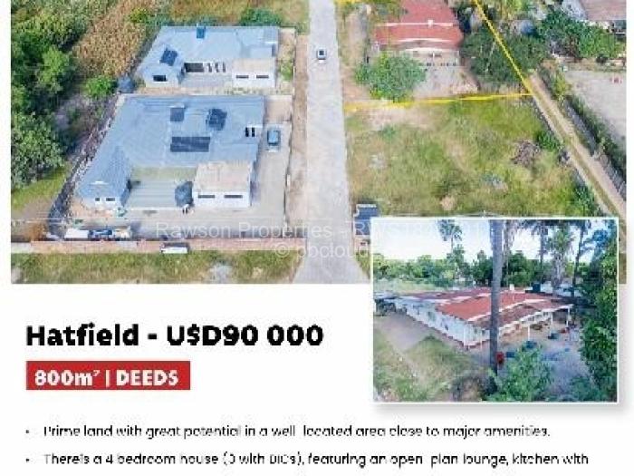 Residential Stand for Sale in Hatfield, Harare