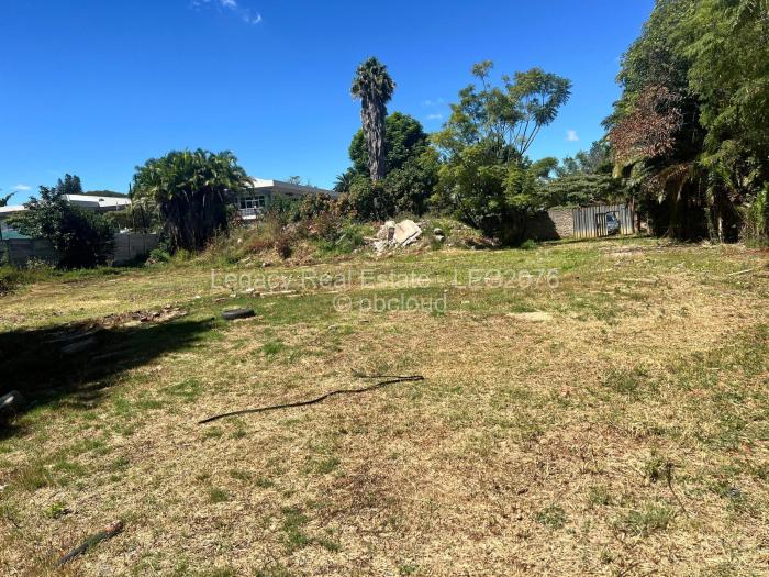 Residential Stand for Sale in Avondale, Harare