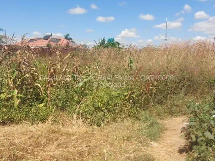 Residential Stand for Sale in Sandton Park, Harare