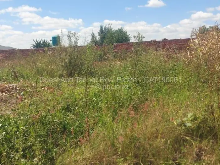 Residential Stand for Sale in Sandton Park, Harare