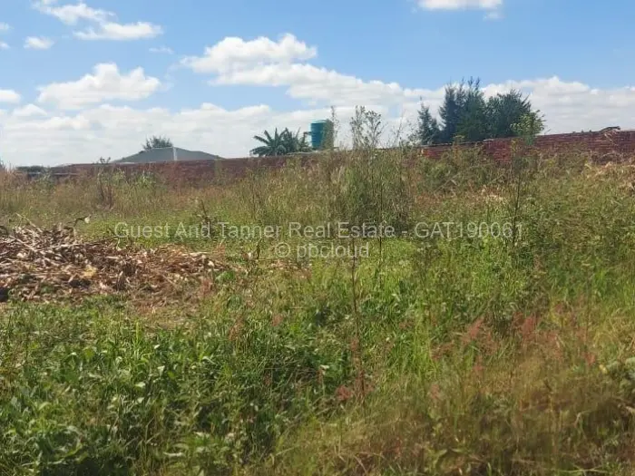 Residential Stand for Sale in Sandton Park, Harare