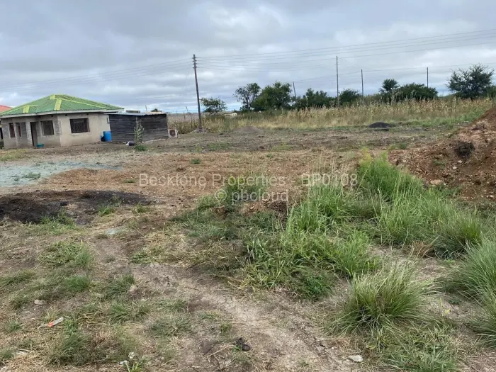 Residential Stand for Sale in Reigate, Bulawayo