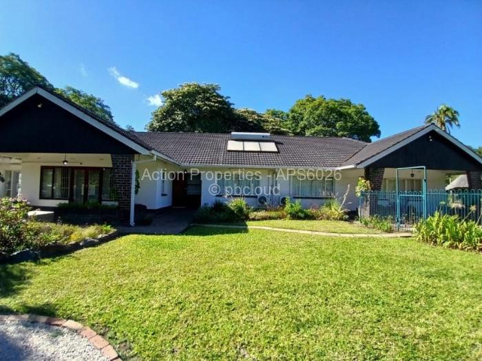 4 Bedroom House to Rent in Mount Pleasant, Harare