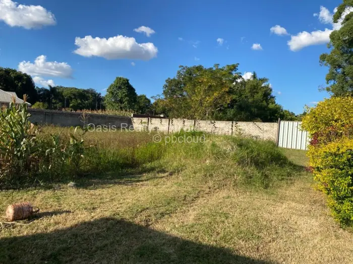 Residential Stand for Sale in Bluff Hill, Harare
