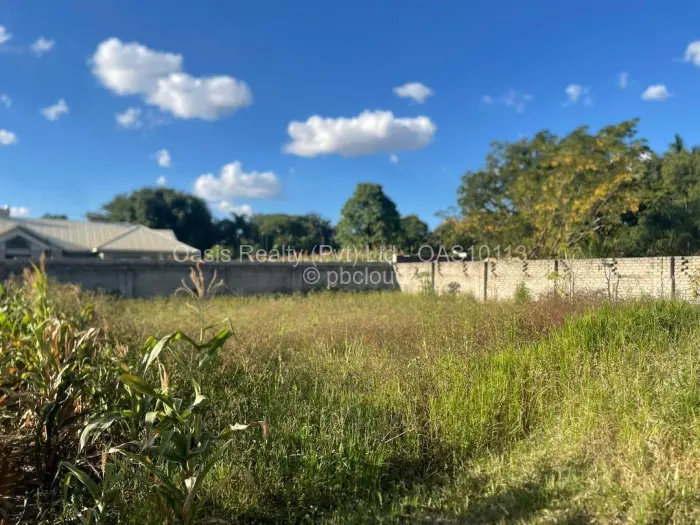 Residential Stand for Sale in Bluff Hill, Harare