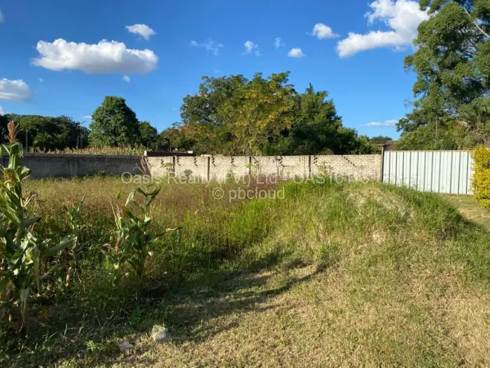 Residential Stand for Sale in Bluff Hill, Harare
