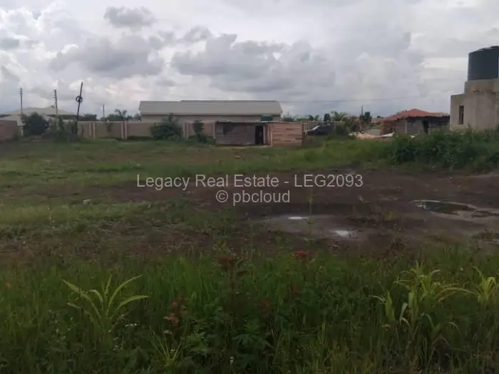 Residential Stand for Sale in Sandton Park, Harare