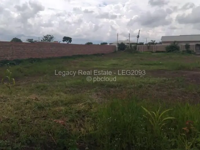 Residential Stand for Sale in Sandton Park, Harare