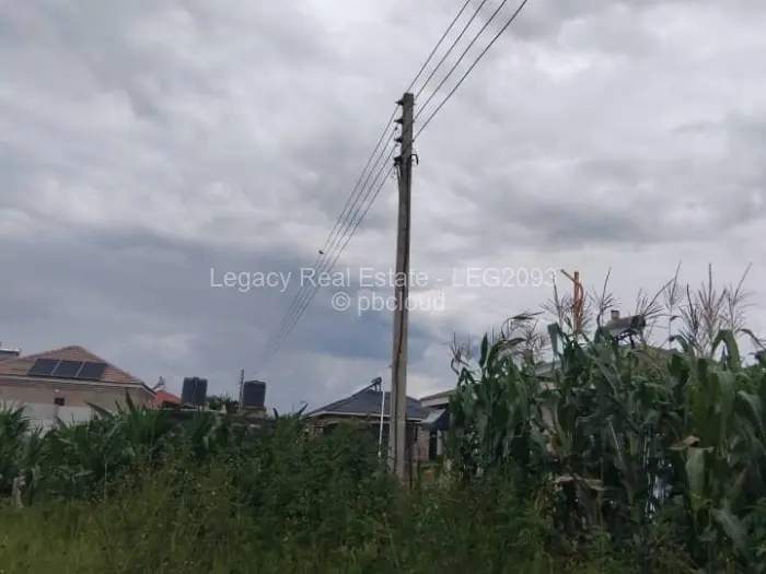 Residential Stand for Sale in Sandton Park, Harare