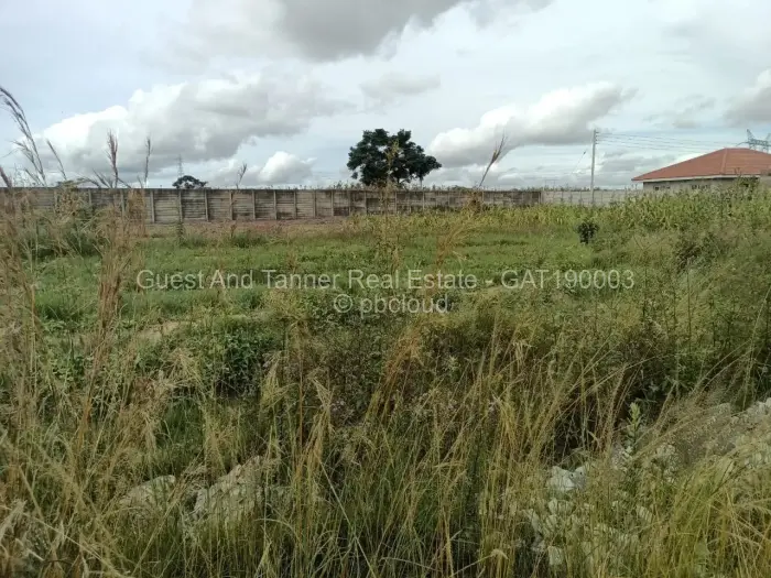 Residential Stand for Sale in Rockview, Harare