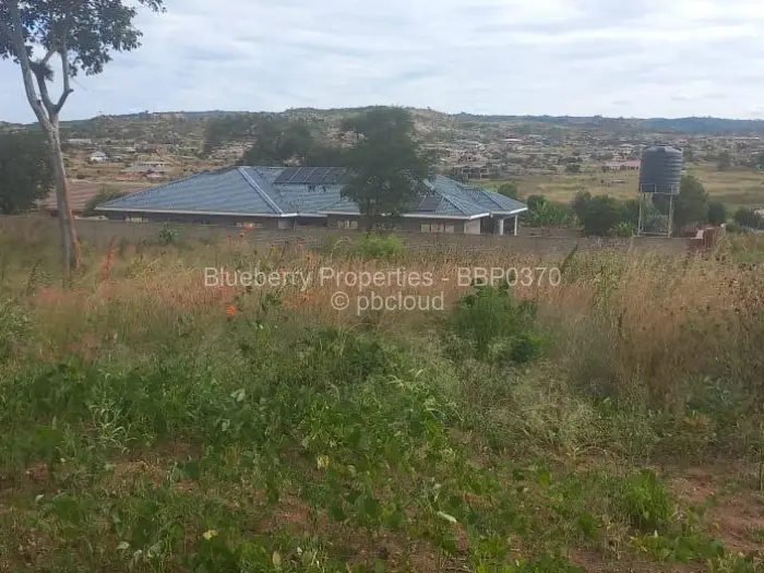 Residential Stand for Sale in Crowhill Views, Harare