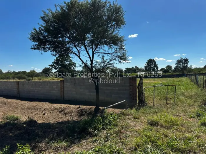 Residential Stand for Sale in Sunning Hill, Bulawayo