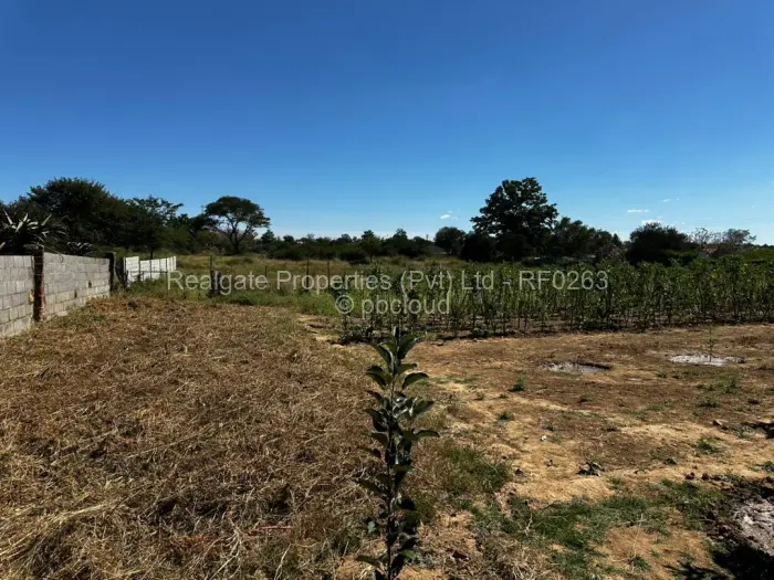 Residential Stand for Sale in Sunning Hill, Bulawayo
