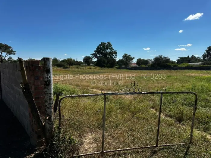 Residential Stand for Sale in Sunning Hill, Bulawayo