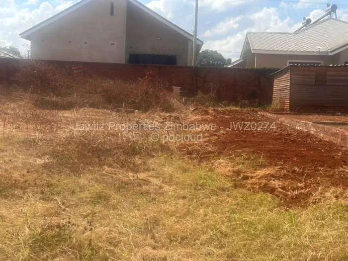 Residential Stand for Sale in Westgate, Harare