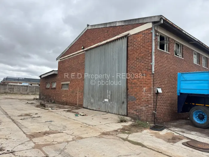 Industrial Stand to Rent in Kelvin, Bulawayo