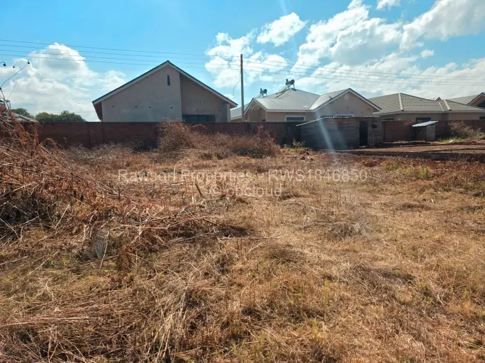 Residential Stand for Sale in Westgate, Harare