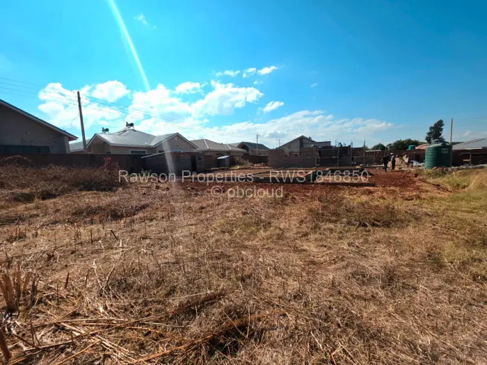 Residential Stand for Sale in Westgate, Harare