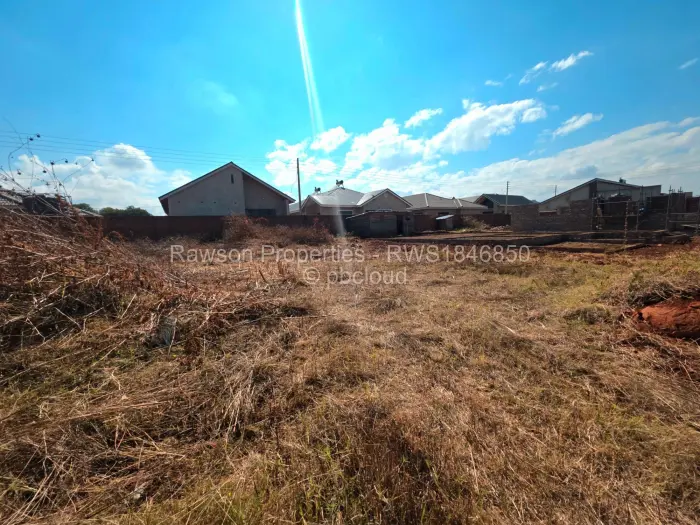 Residential Stand for Sale in Westgate, Harare