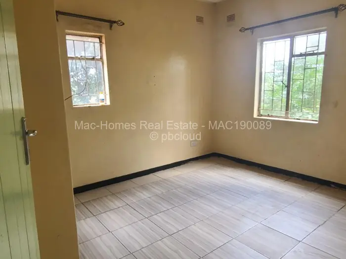 2 Bedroom House to Rent in Willowvale, Harare