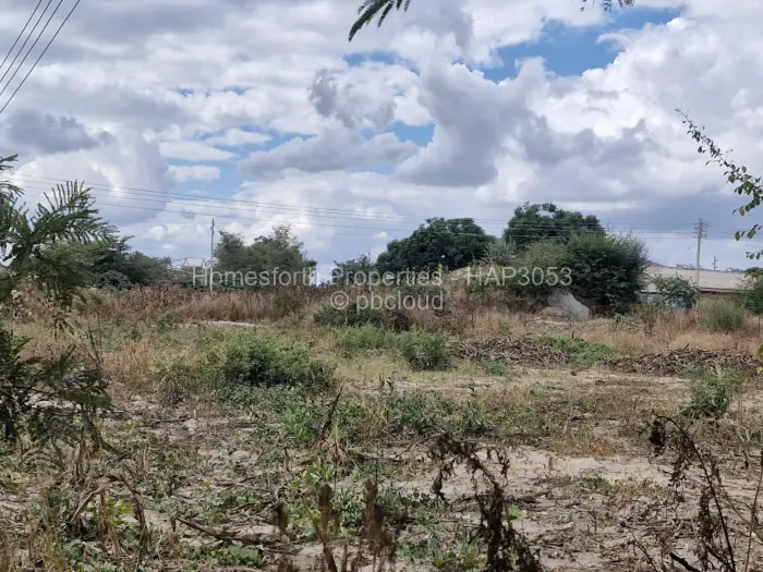 Residential Stand for Sale in Southlea Park, Harare