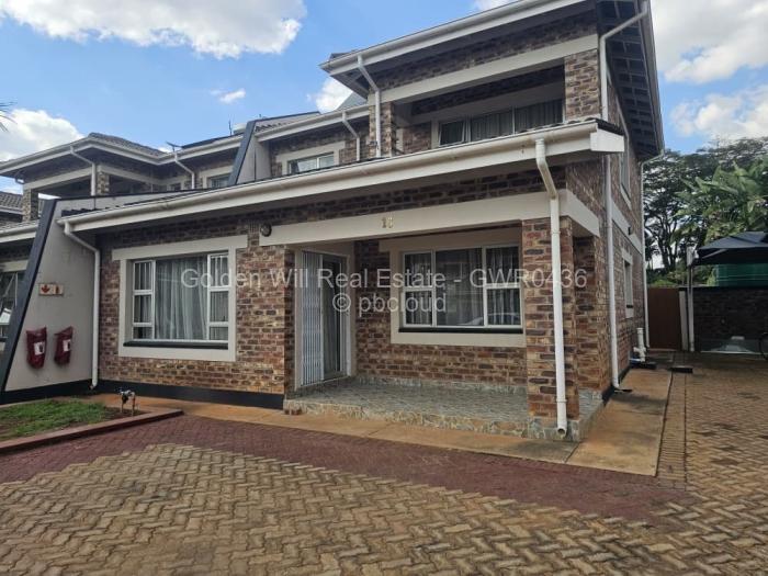 Townhouse/Cluster to Rent in Greendale, Harare