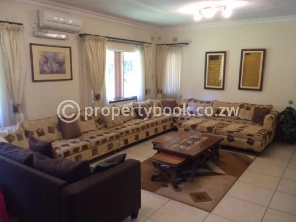 4 Bedroom House to Rent in Gunhill, Harare