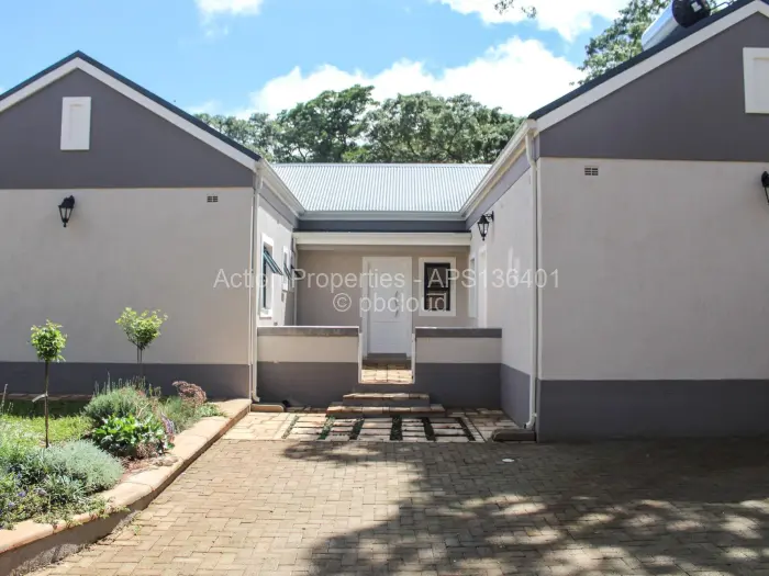 Townhouse/Cluster to Rent in Chisipite, Harare