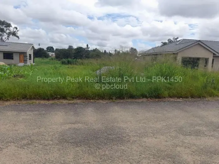 Residential Stand for Sale in Parktown, Harare