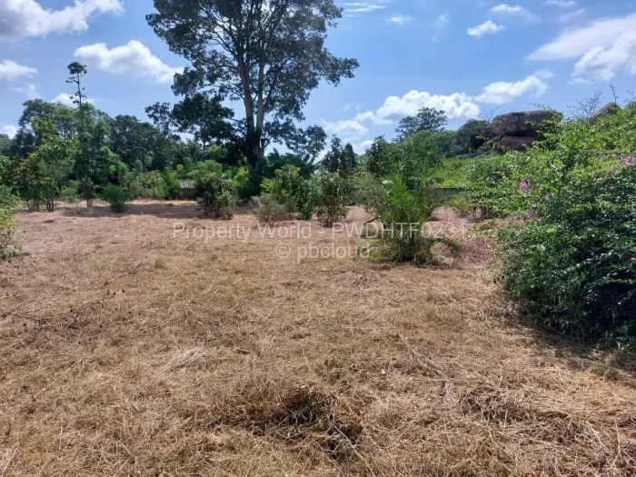 Residential Stand for Sale in Hatfield, Harare