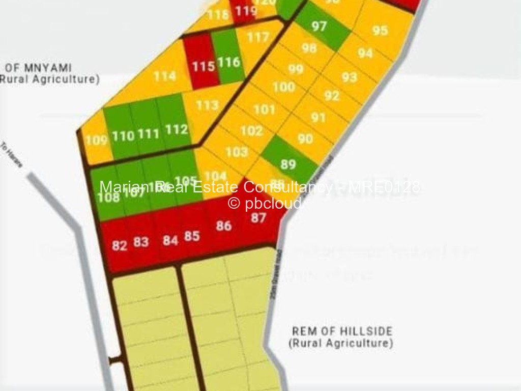 Residential Stand for Sale in Gweru East, Gweru