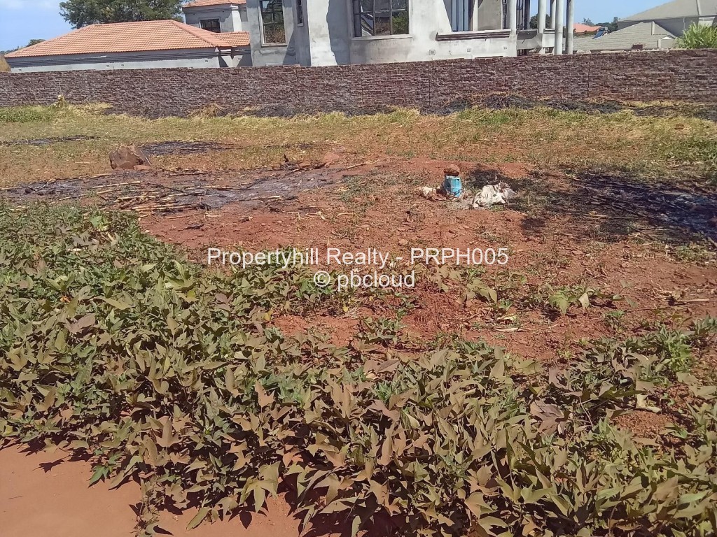 Residential Stand for Sale in Gletwin Park, Harare