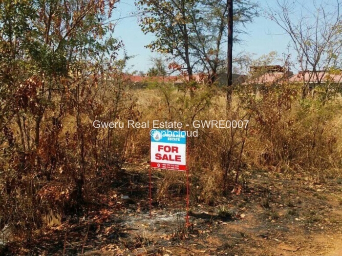 Residential Stand for Sale in Gweru CBD, Gweru