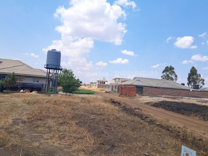 Residential Stand for Sale in Sandton Park, Harare