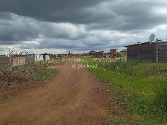 Residential Stand for Sale in Sandton Park, Harare