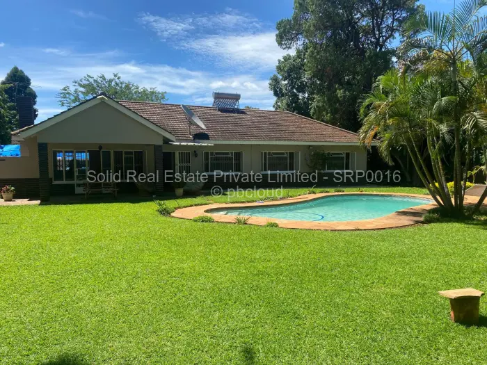 4 Bedroom House to Rent in Mount Pleasant, Harare