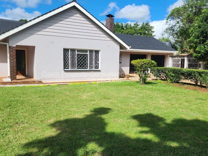4 Bedroom House to Rent in Mount Pleasant, Harare